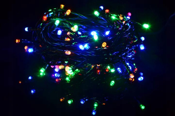 

Lampki Choinkowe Kolorowe 300 Led Flash Zew/wew 22
