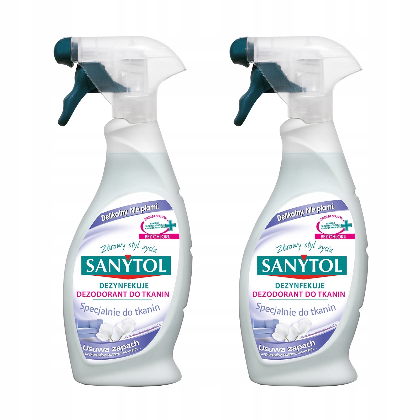 

Dezodorant tkanin Sanytol dezynfekujący 2x 500 ml