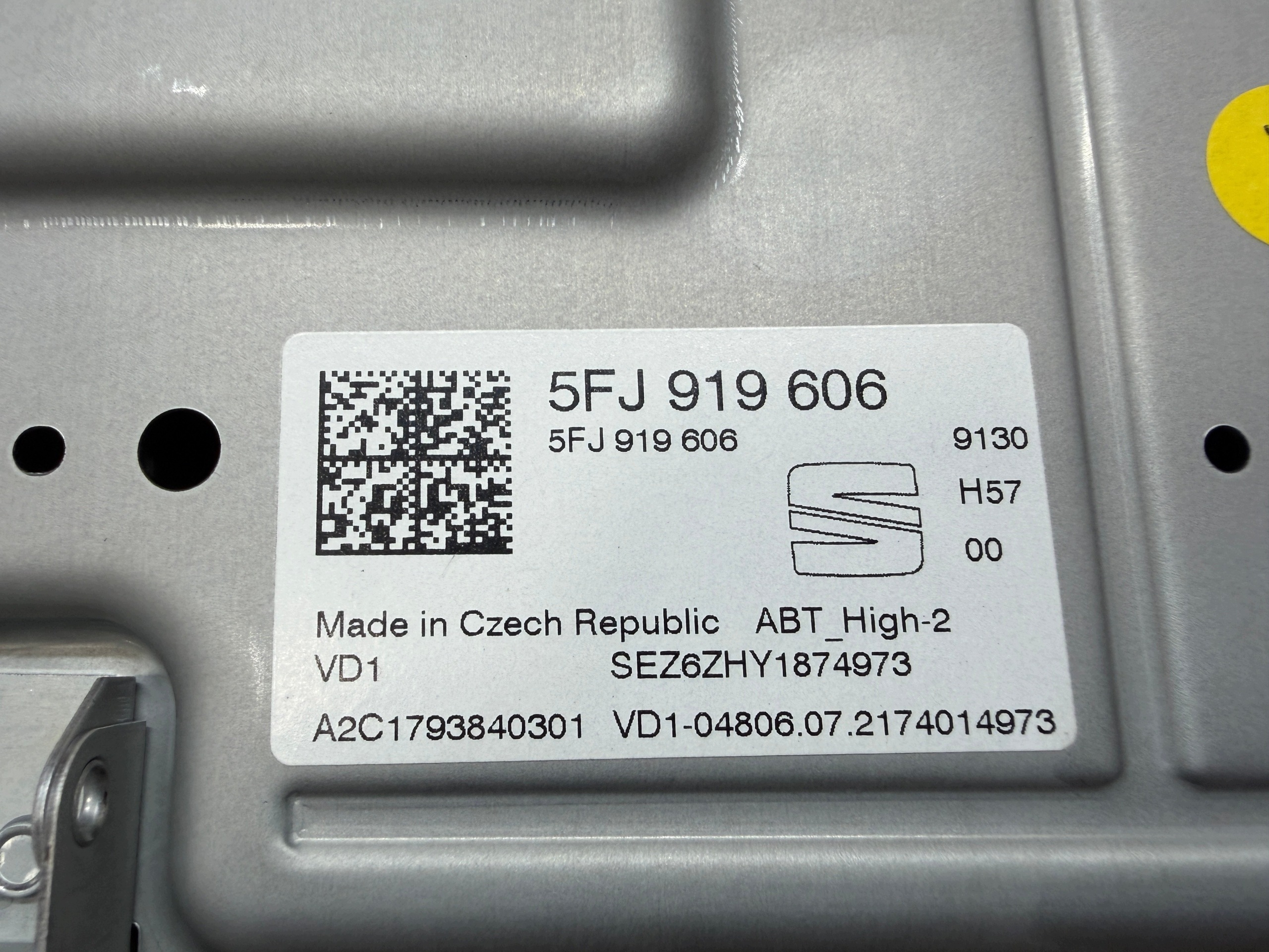 CUPRA SEAT ARONA ATECA IBIZA LIFT EKRAN bildschirm, 5FJ919606