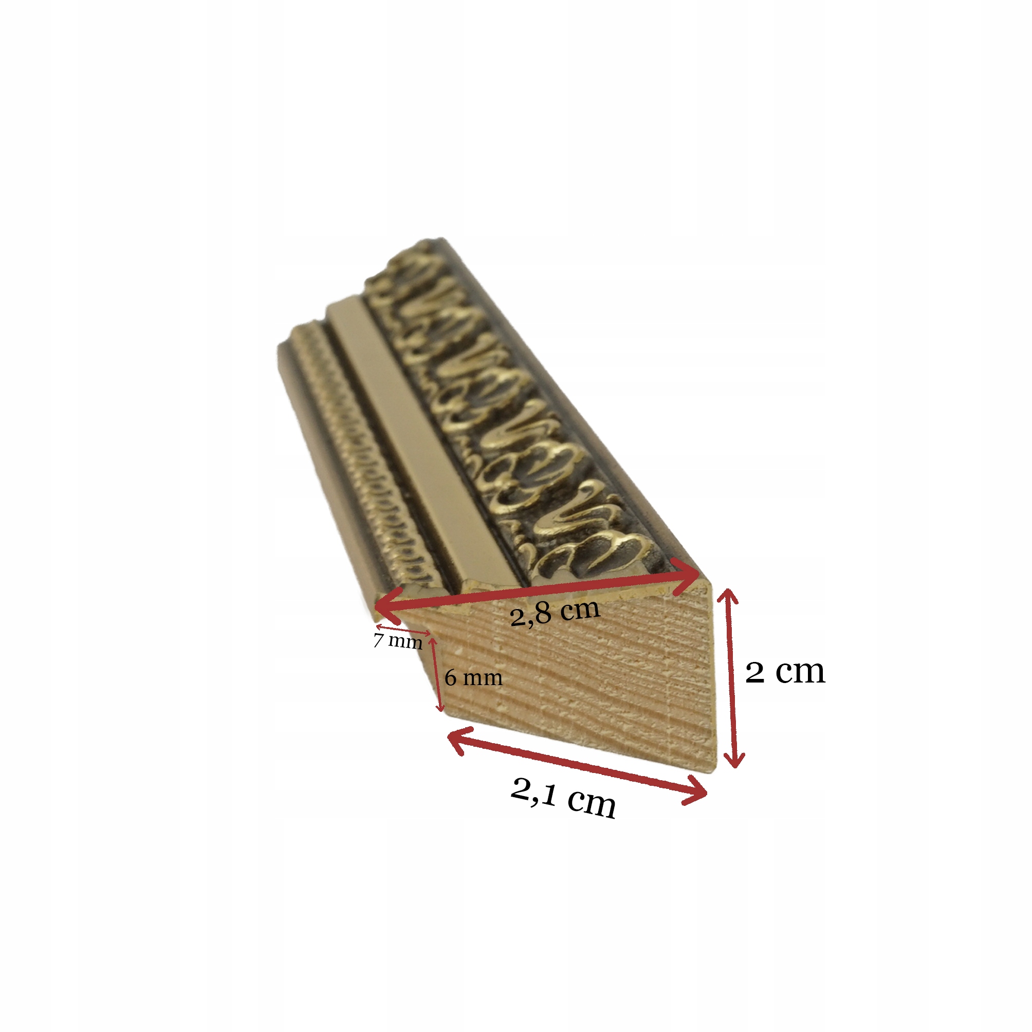 Foto ramka w stylu retro 10x15 drewniana MIA Model MIA