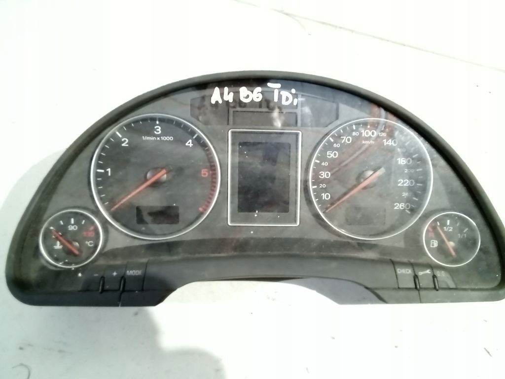 Audi A4 B6 1.9 TDI dials dials 8E0920900R