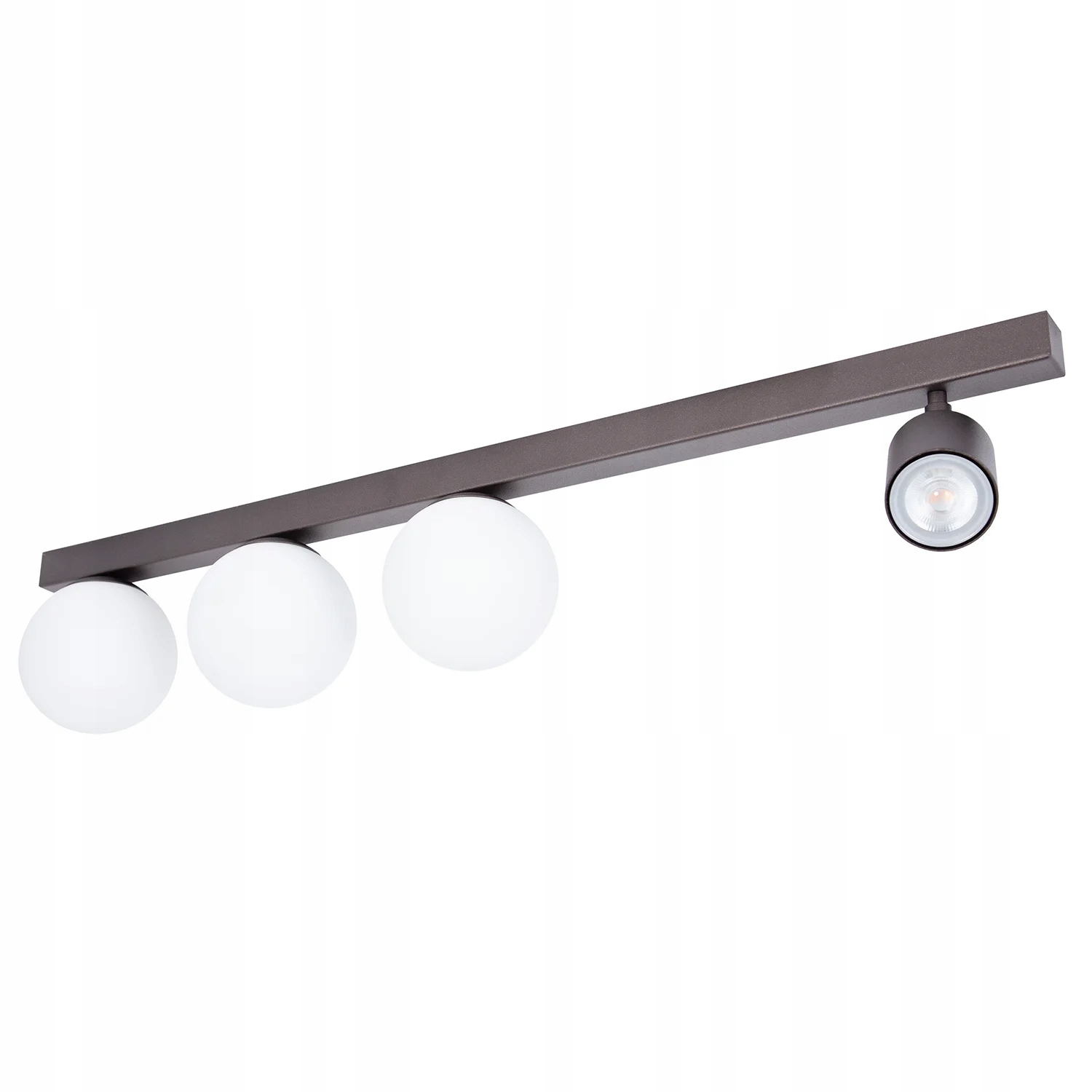 Stropná lampa Tavira Sigma Lighting hnedá 80 cm 3xG9+GU10 nastaviteľná