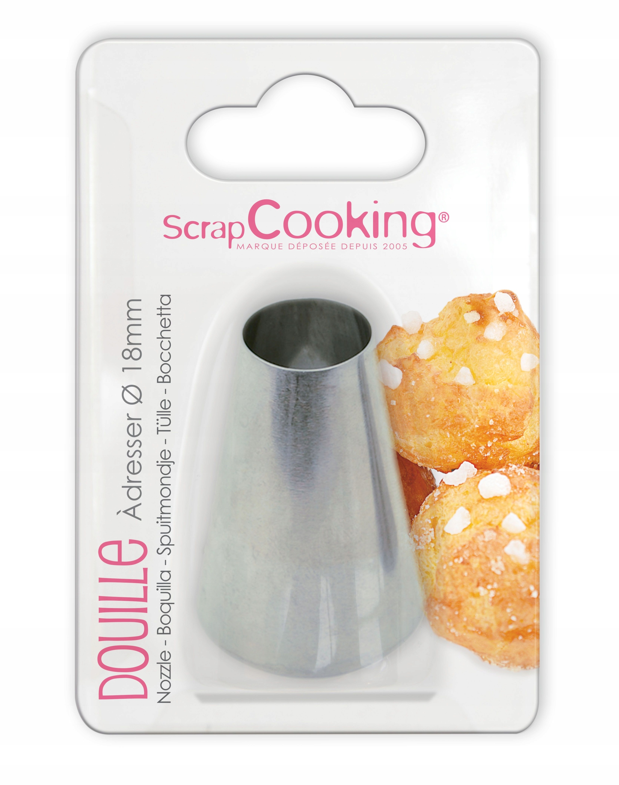 

Tylka cukiernicza ScrapCooking okrągła duża 18mm