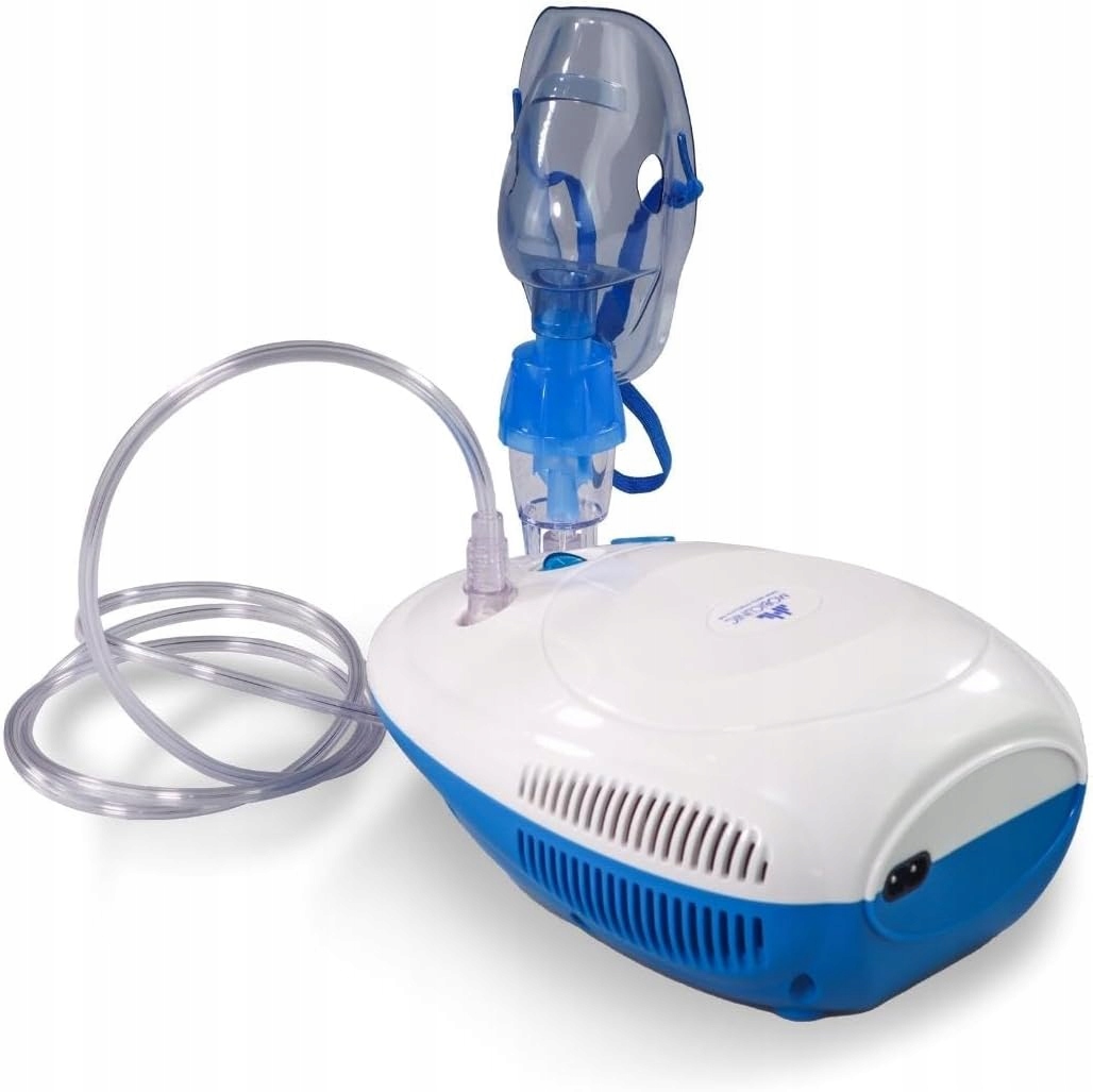 Inhalator Nebulizator Przenosny Bialo-Niebieski Neb1 Dla Dzieci i Doroslych