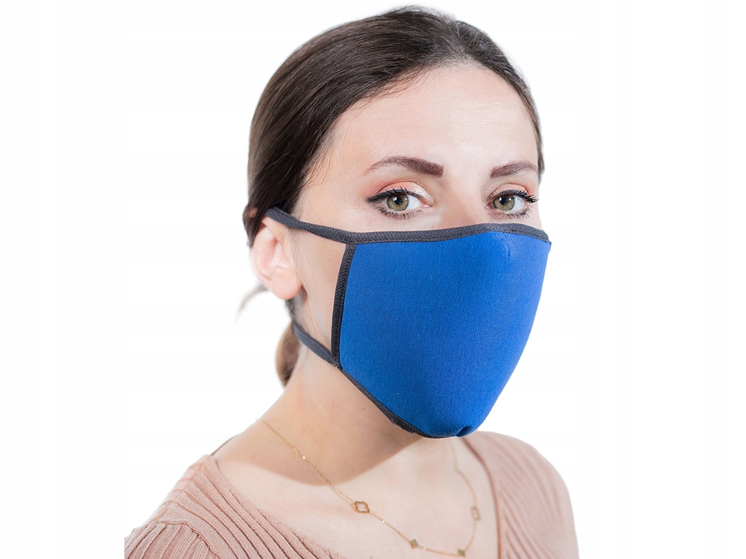 MASKA BAWEŁNIANA ANTYWIRUSOWA ANTYSMOGOWA 3 WARSTW Kod producenta Brak