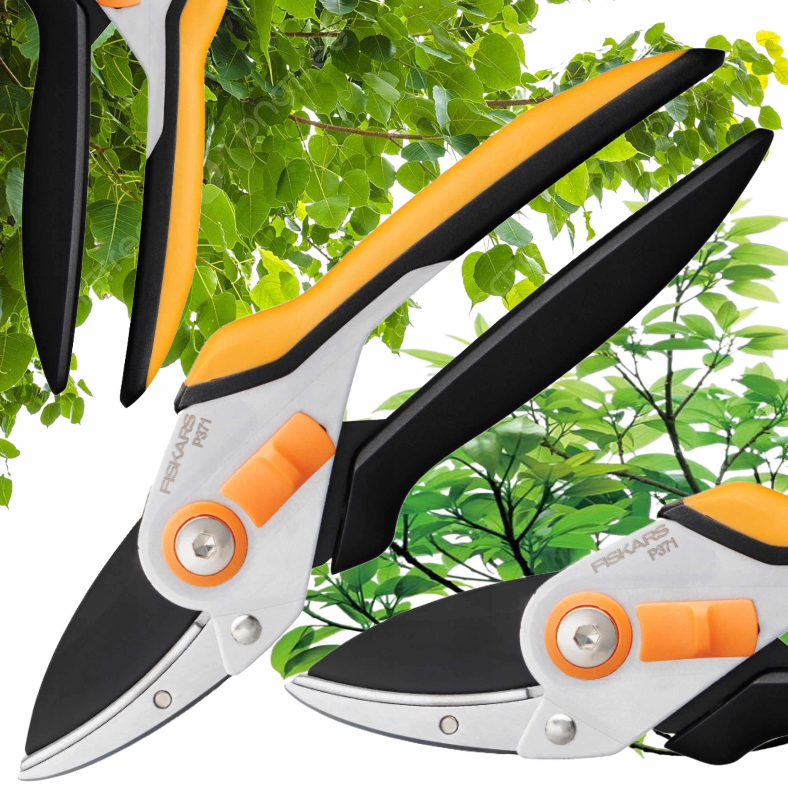 Sekator Ogrodowy Do Suchych Gałęzi Bluszczu Ręczny Ostry Fiskars Solid P371