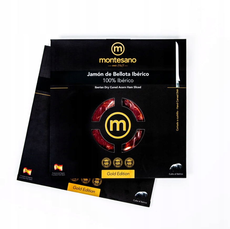Jamon de Bellota 100% Iberico 100g Montesano ručně krájené
