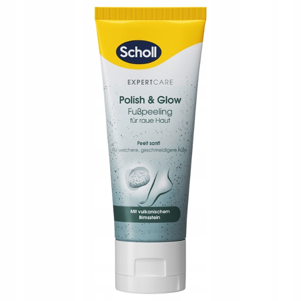 Scholl Peeling pro suché a drsné nohy 75 ml