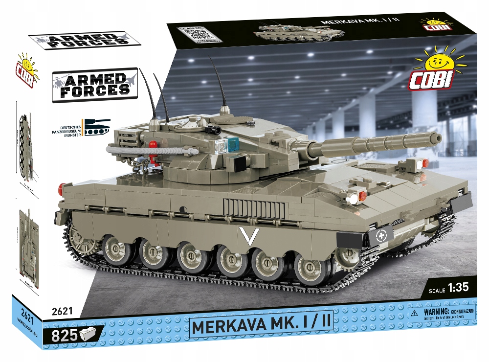 COBI 2621 израильский танк MERKAVA MK. I / II