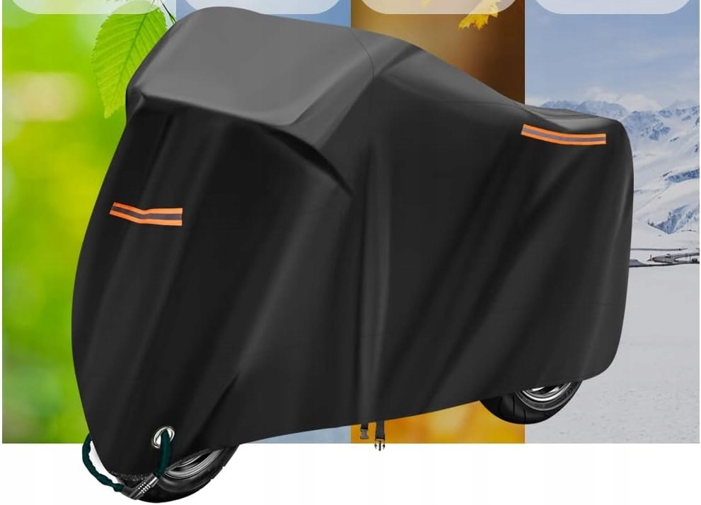 POKROWIEC NA MOTOCYKL SKUTER MOTOR OXFORD DUŻY XXL 245x105x125 Producent inny
