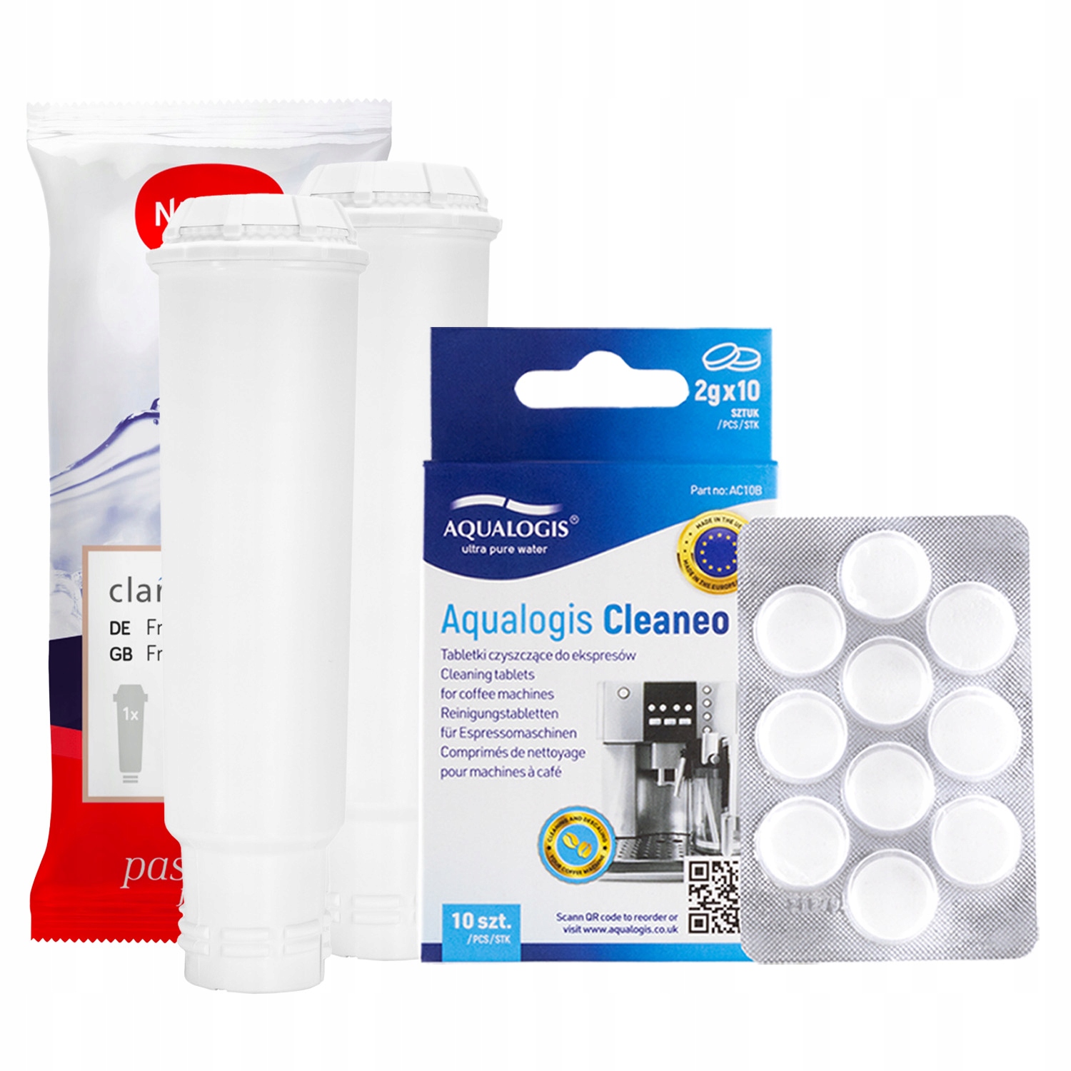 x2 Filtr do kávovaru Nivona čisticí tablety Cleaneo 10 ks