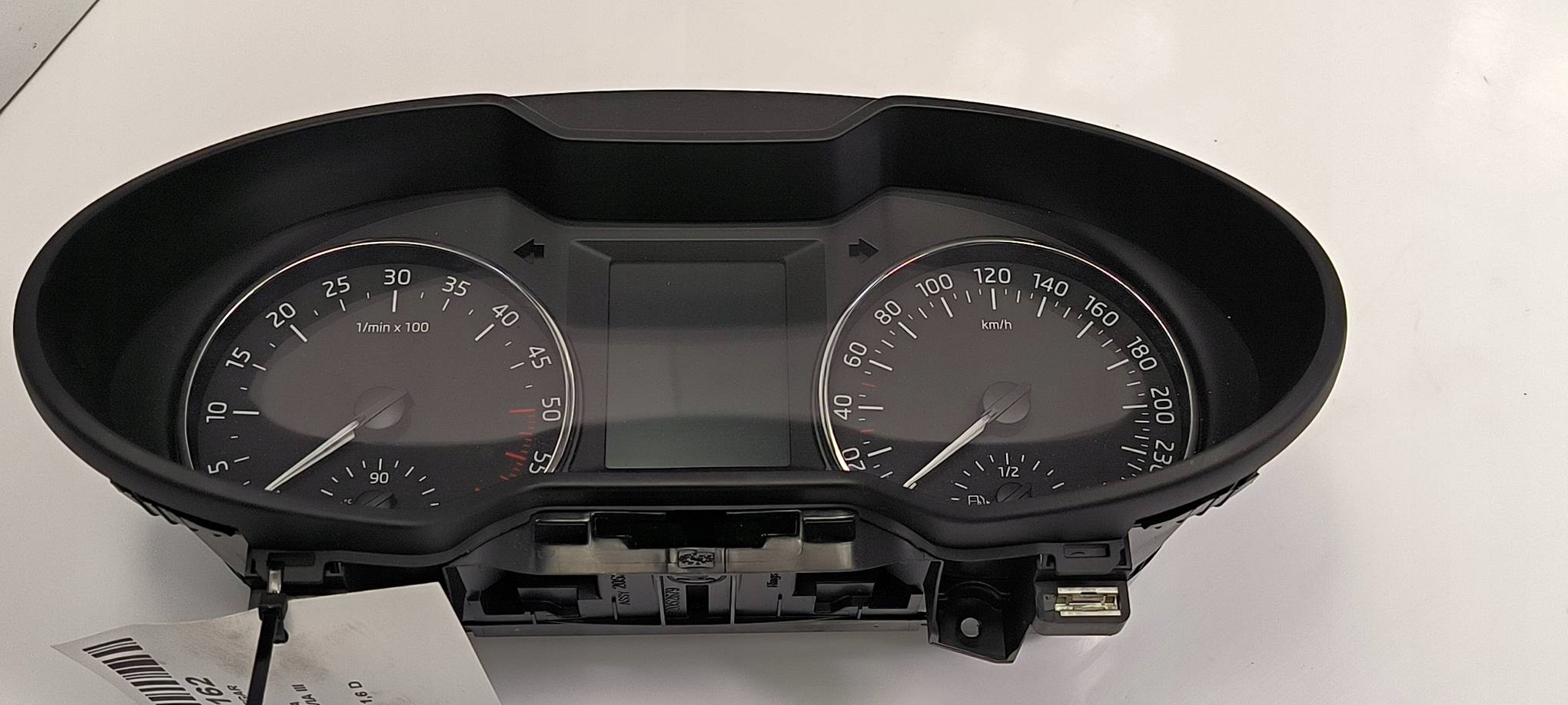 dials clock 5E0920861E SKODA OCTAVIA III