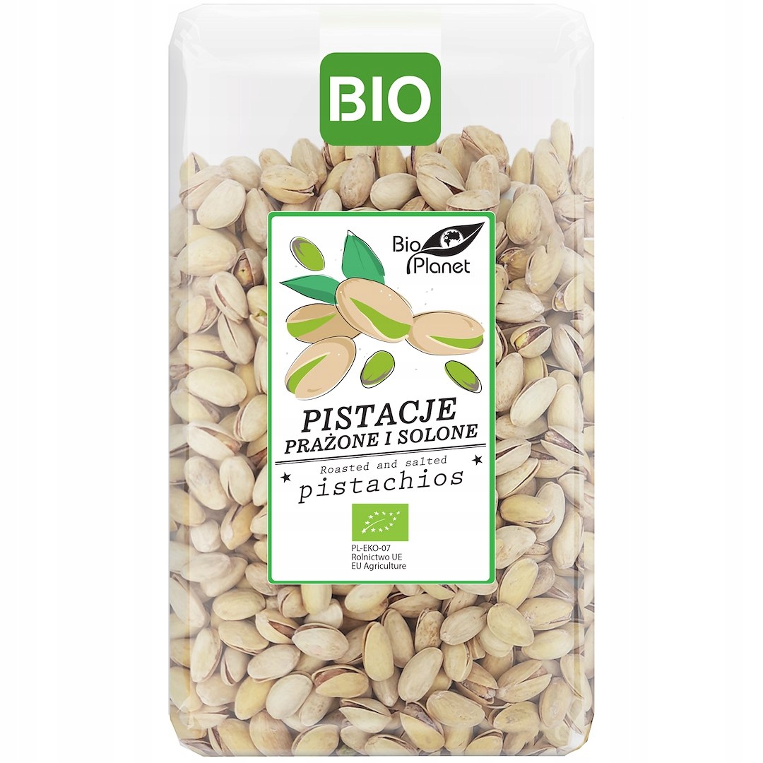 Levně Pistácie Pražené A Solené Bio 700 g Bio Planet