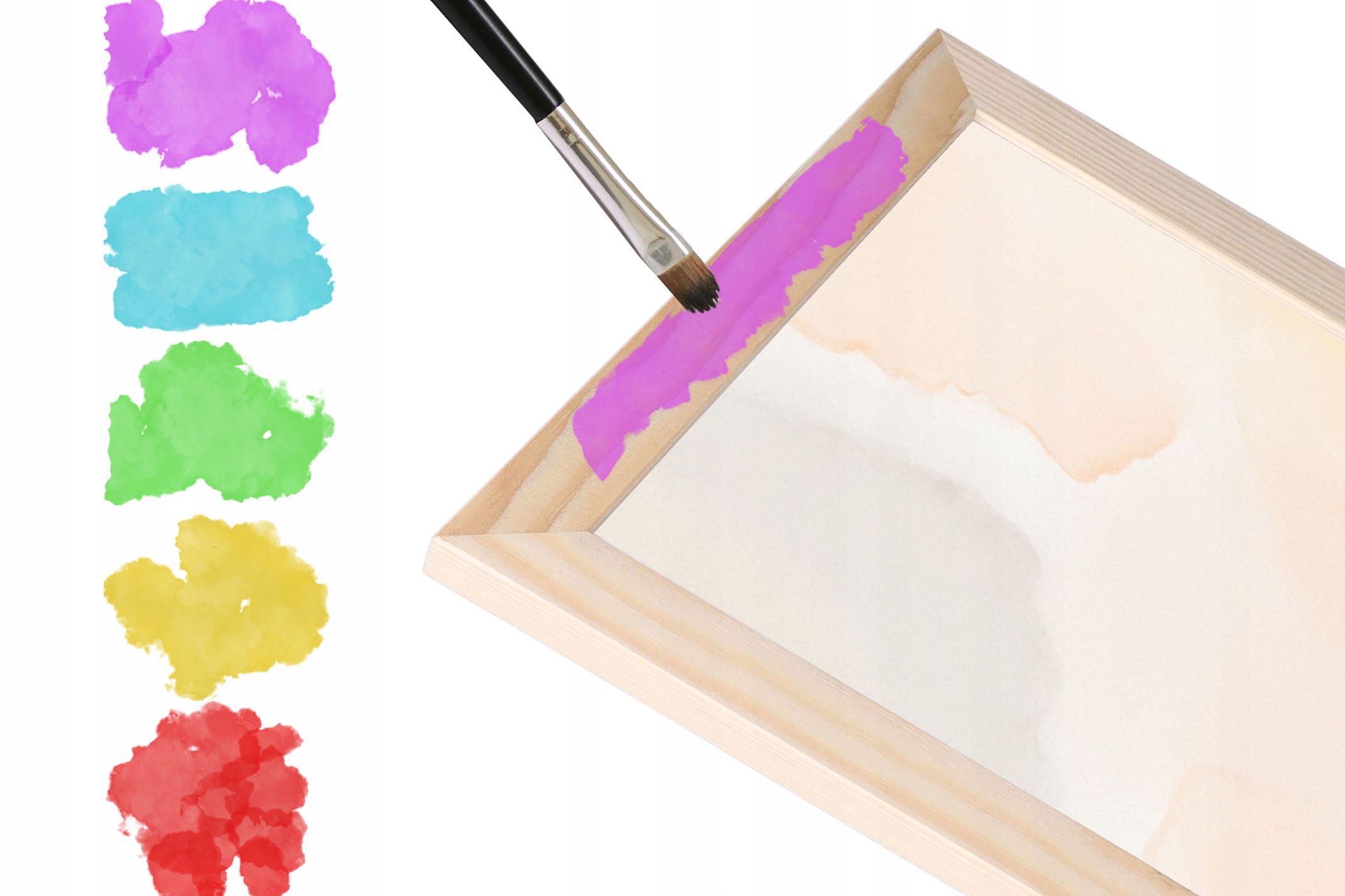 RAMKA NA ZDJĘCIA 10x15 RAMKI SOSNOWA STOJĄCA NÓŻKA Materiał drewno