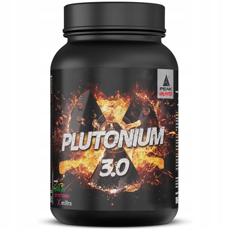 Peak Plutonium 3.0 1000g60 kapslí Pumpa Odolnost