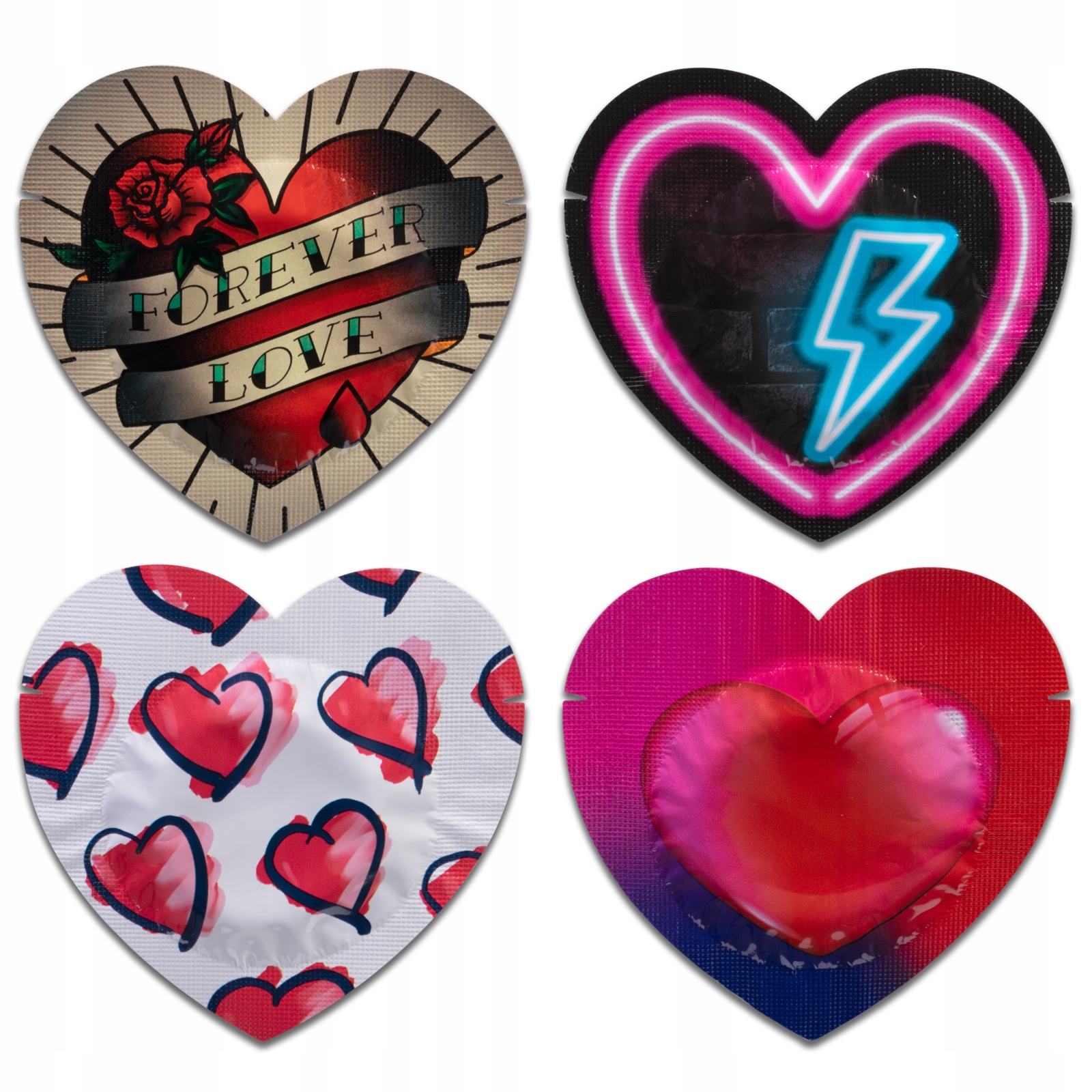 

Prezerwatywy Pasante Heart Kształt Serca 10 szt.