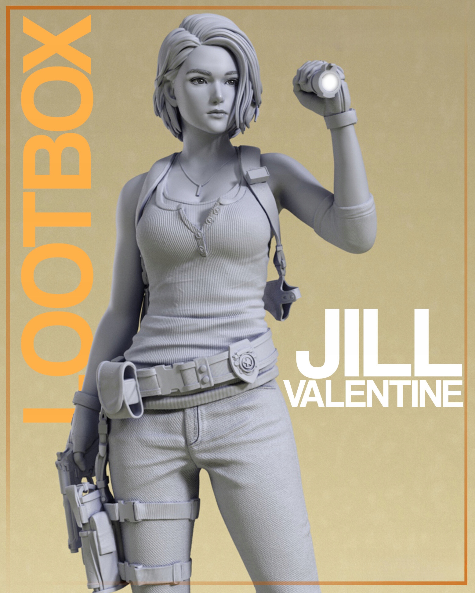Figurka Jill Valentine z Resident Evil