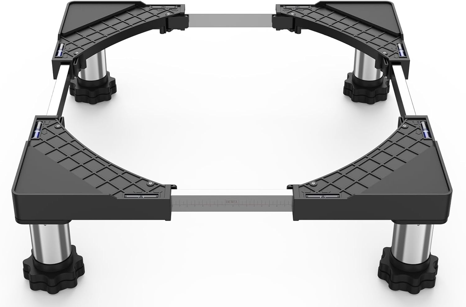 Stelaż, podstawa pod pralkę 250 kg – regulowana 45–65 cm czarna Dewel
