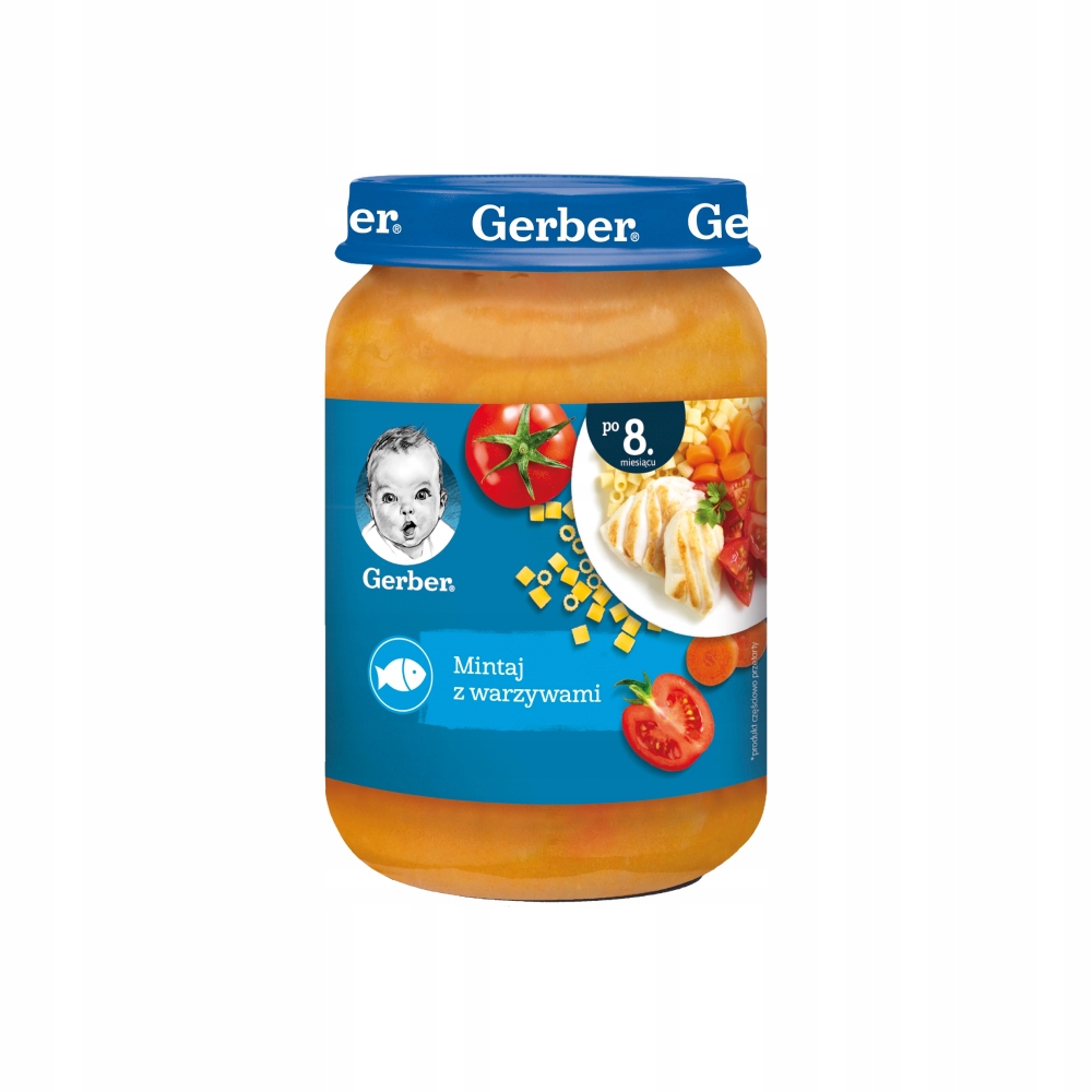 GERBER OBIADEK MINTAJ Z WARZYWAMI 190 G