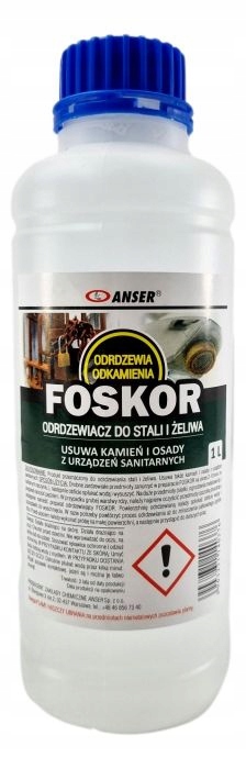 

Anser Foskor odrdzewiacz do stali i żeliwa 1000 ml