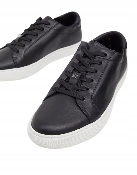 Kenneth Cole Pánské Kožené Tenisky Černé 38 Rht