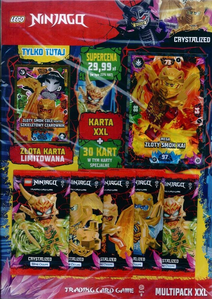 MULTIPACK LEGO NINJAGO XXL - CRYSTALIZED s. 8 w. 3