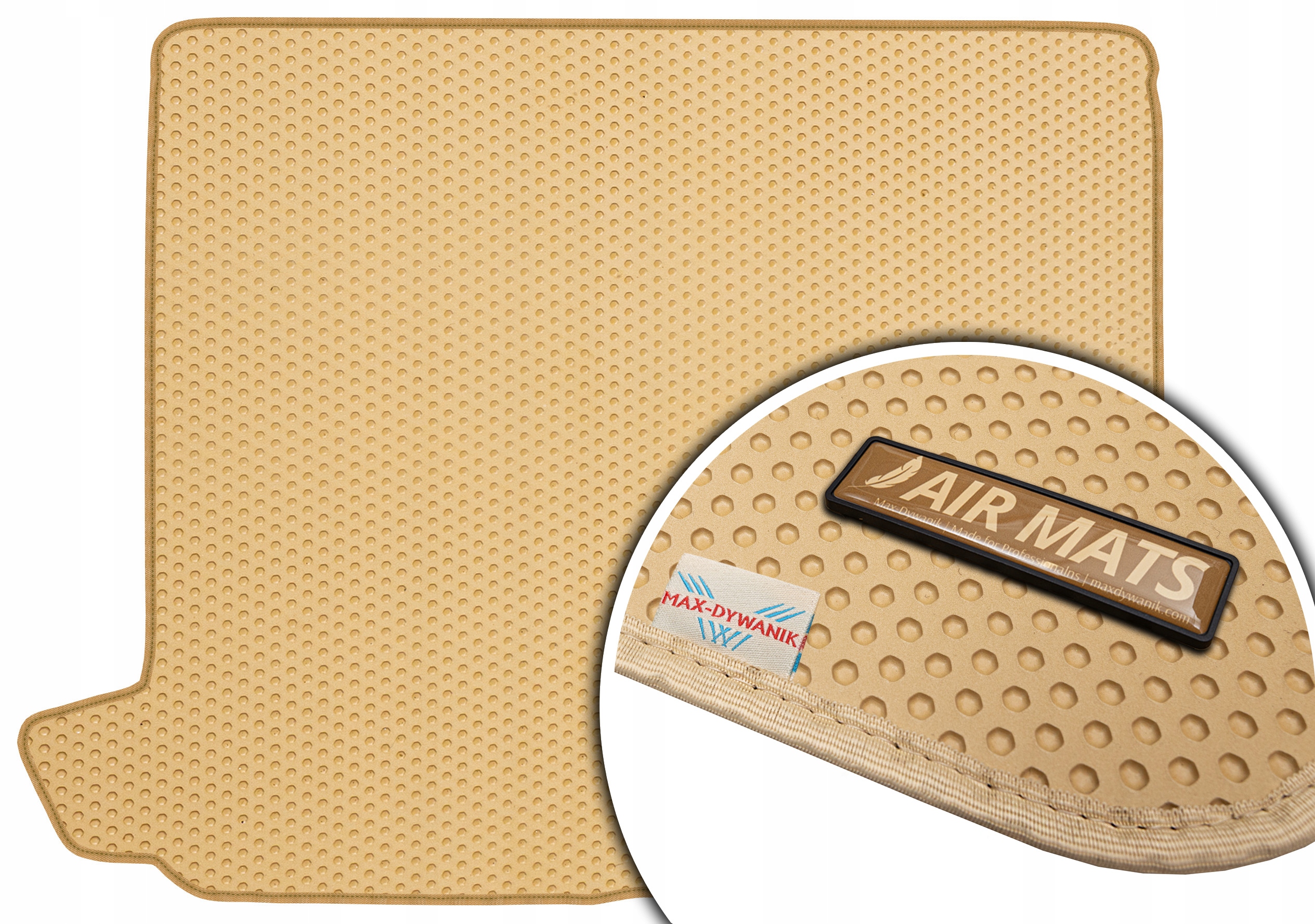 Renault Clio III kombi 2005-2012 Béžová rohož do kufru Eva Air Mats
