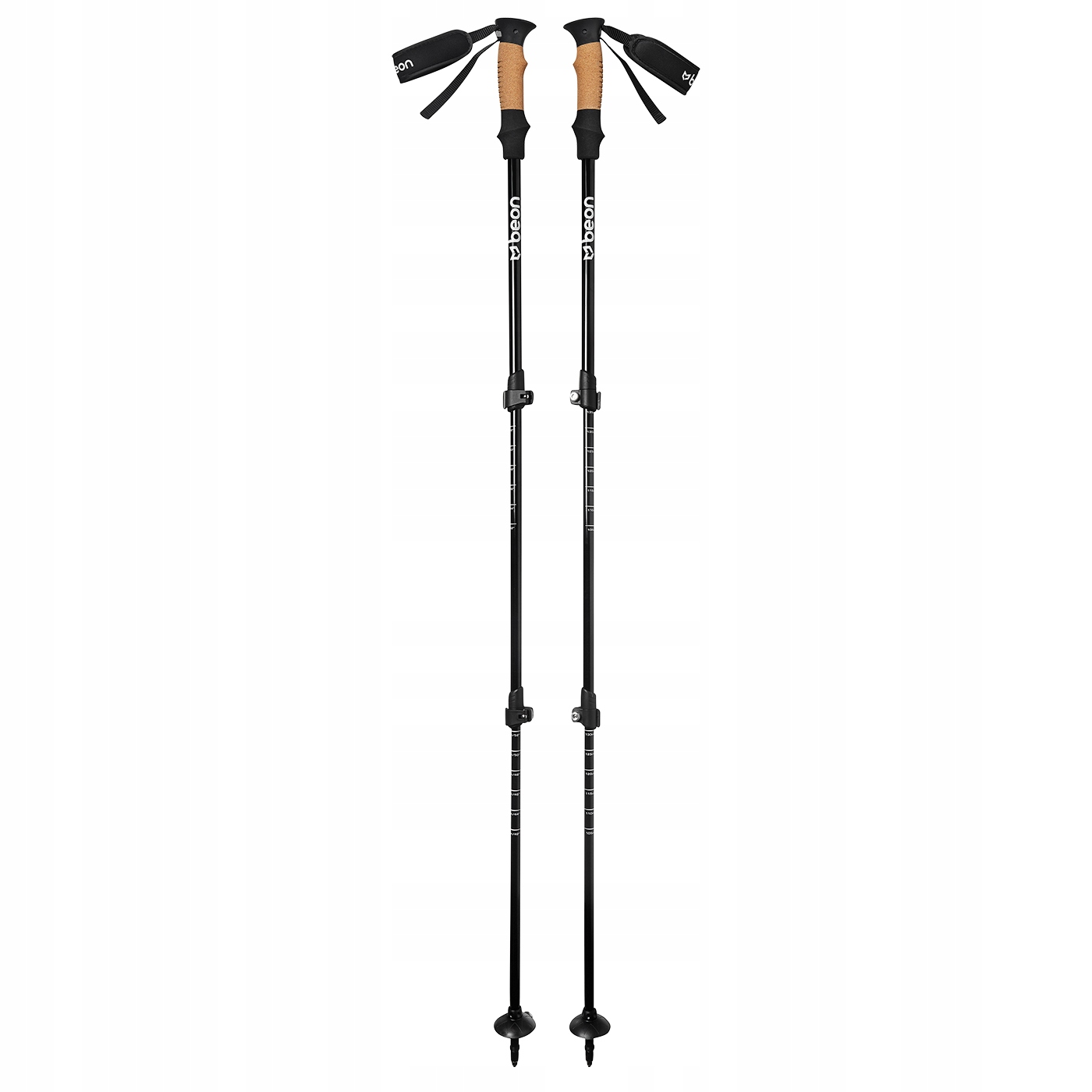 KIJE TREKKINGOWE KIJKI NORDIC WALKING DO CHODZENIA PO GÓRACH REGULOWANE Kod producenta BEKTPBL