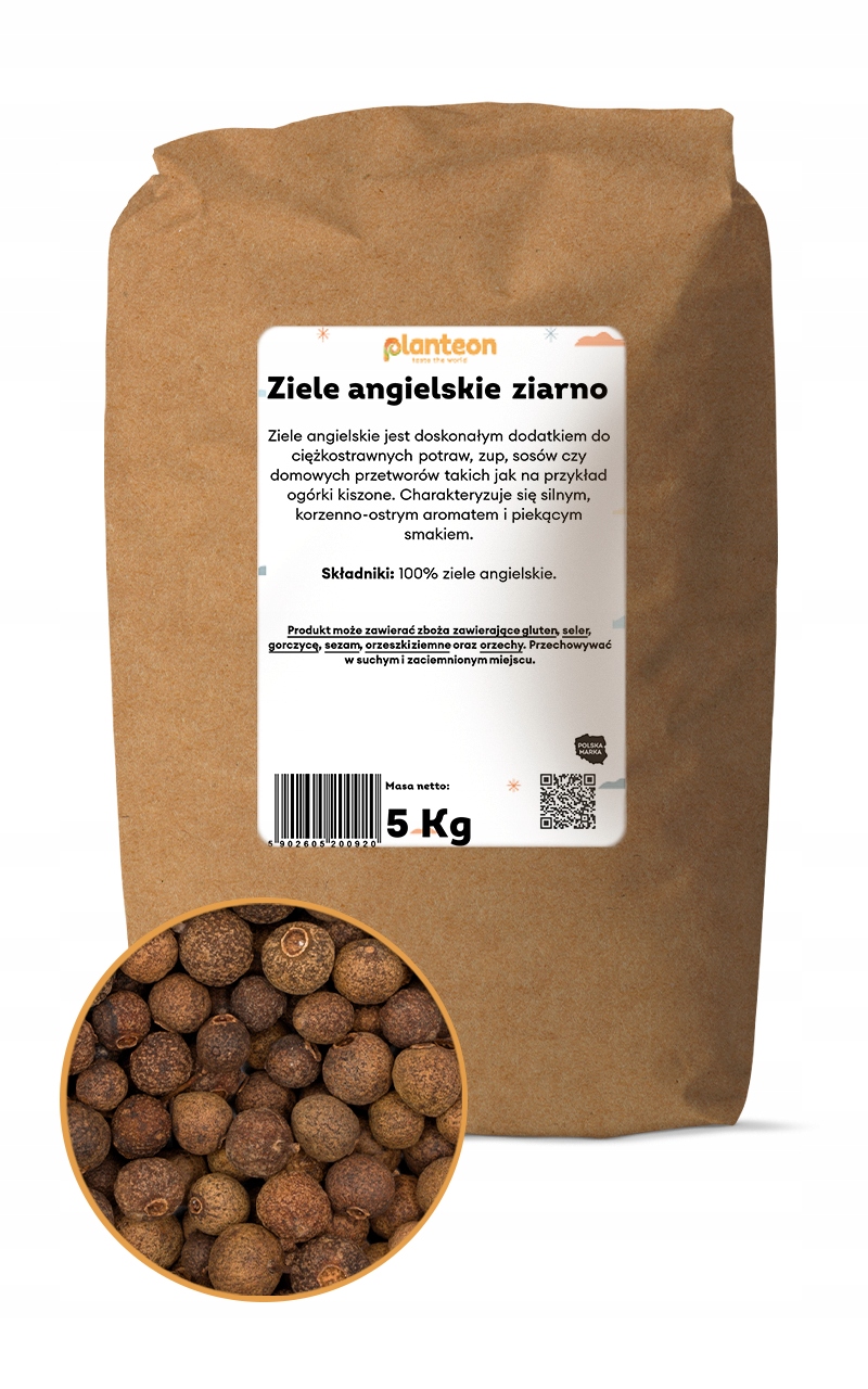 Levně Nové koření zrno 5 kg aromatické zrno anglická kvalita