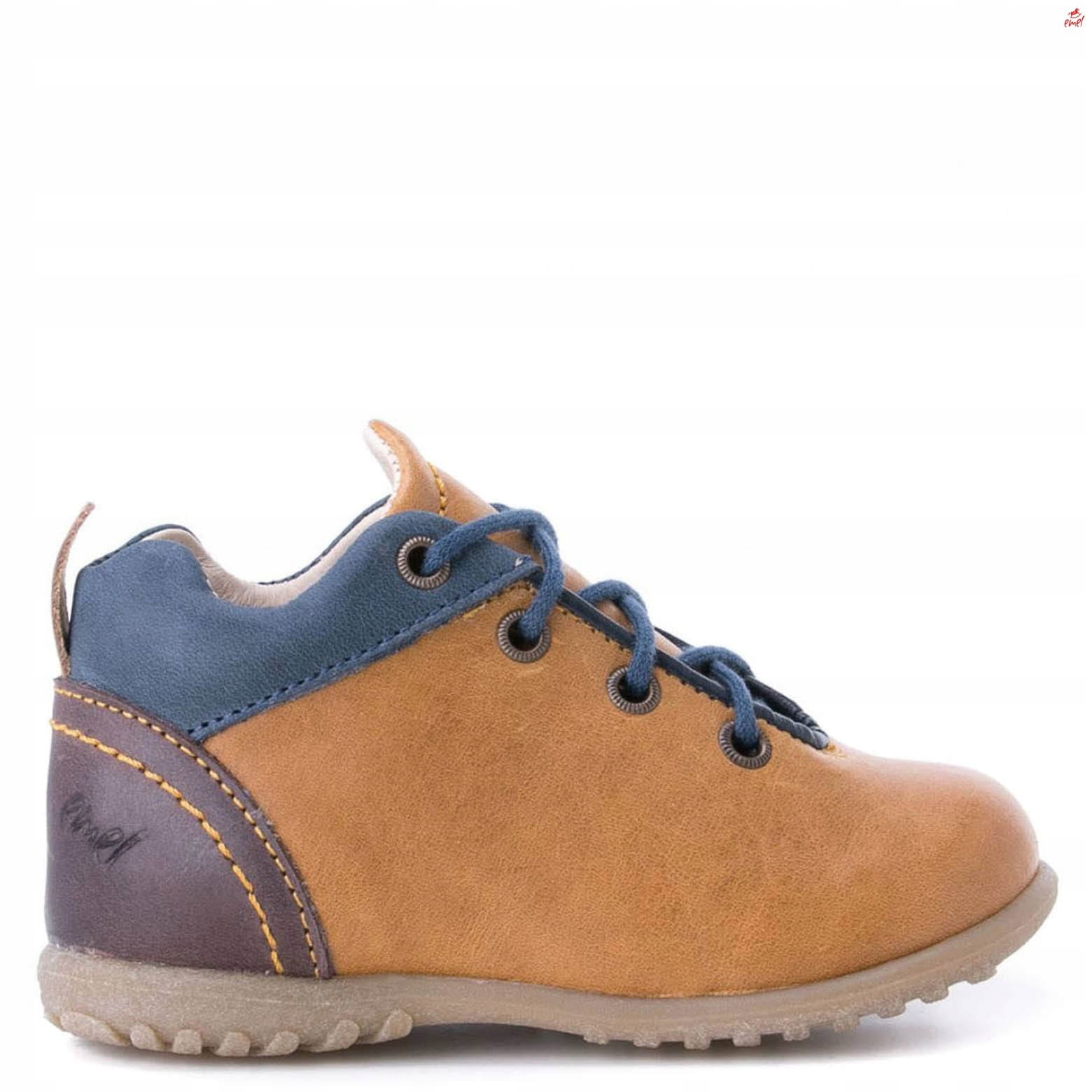 Buty chłopięce Emel E2413-9 brązowe 20