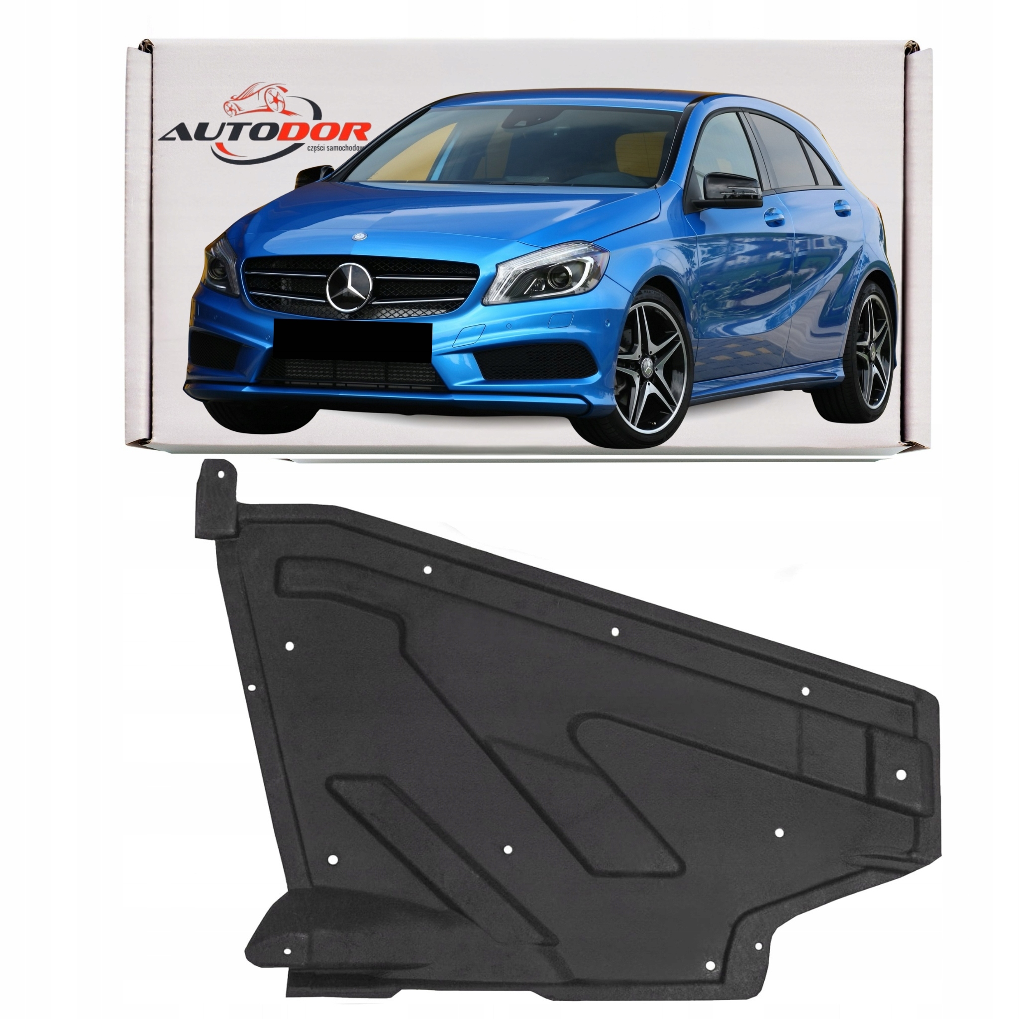 Mercedes A-class W176 2012-18 Krytka Podlahy Podvozku Zadní Levá A2466840300