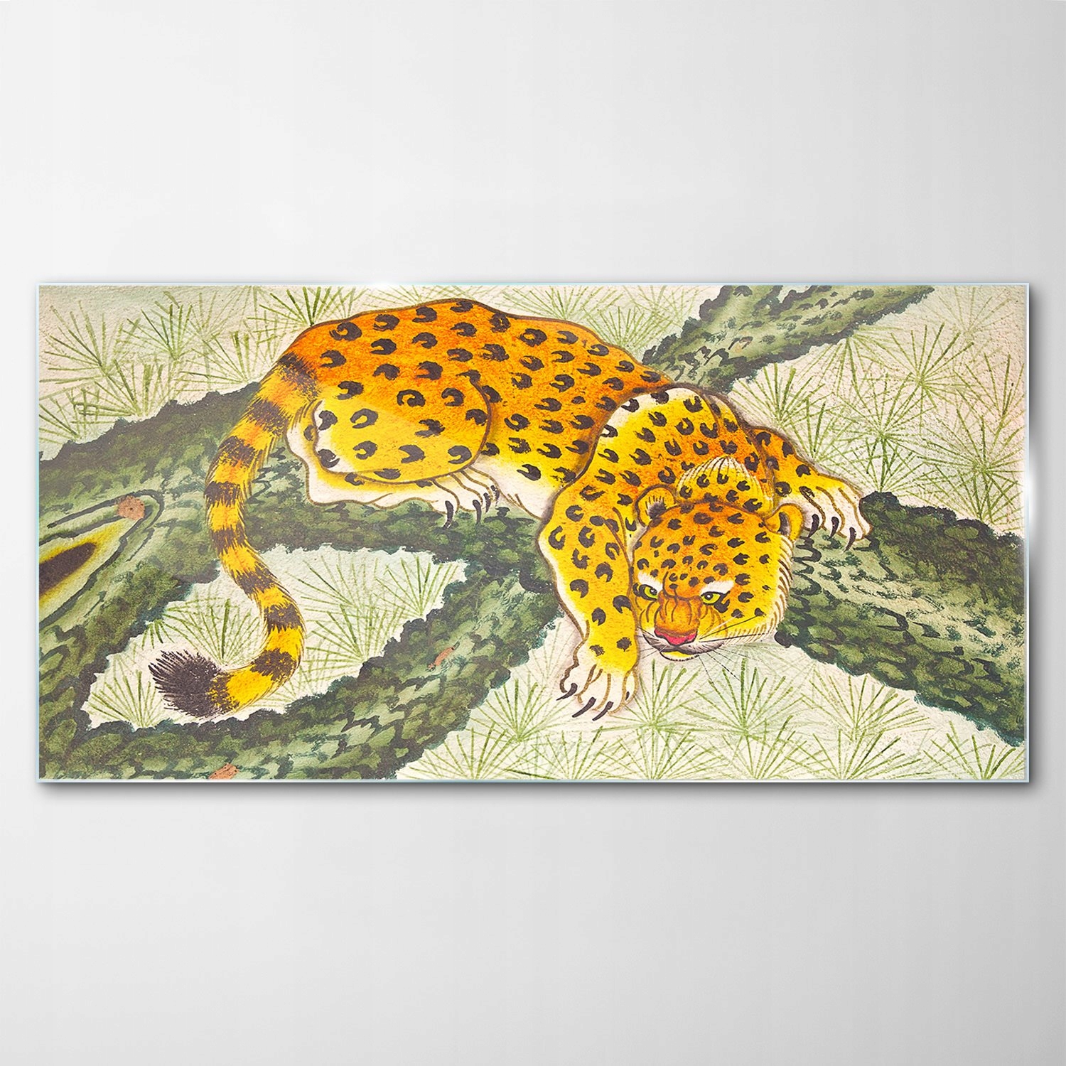 

Obraz na Szkle Dekor Zwierzęta Kot Tygrys 140x70