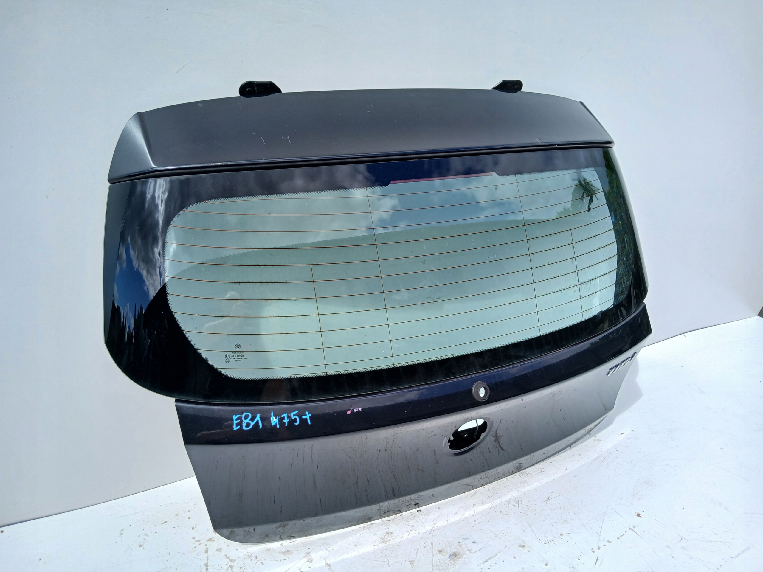 trunk door boot BMW E81 E87 475/9 BLACK SAPPHIRE