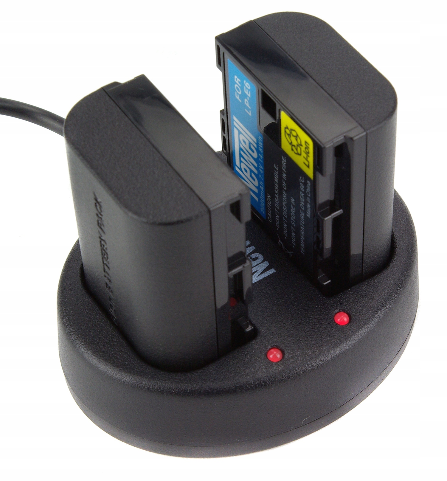 ŁADOWARKA USB NA 2 AKUMULATORY do CANON EOS 5DS R Załączone wyposażenie KABEL USB