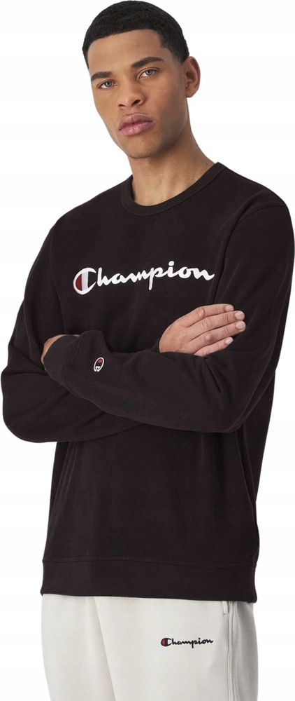 Pánská Mikina Champion Crewneck Sweatshirt Černá 220727 KK001 vel. S