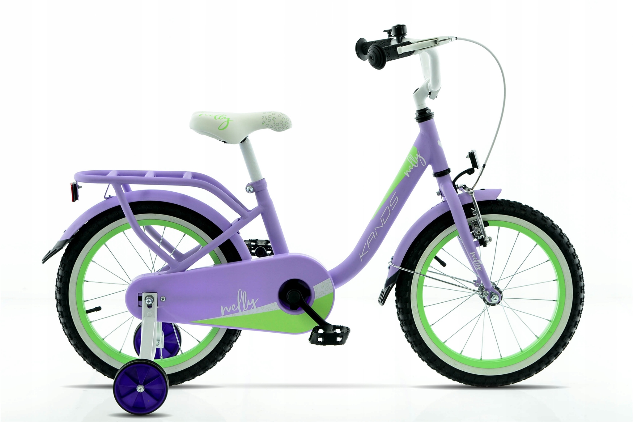 Rower Dziecięcy Kands Nelly wrzosowy mat R10 wzrost 100-120 cm 2025