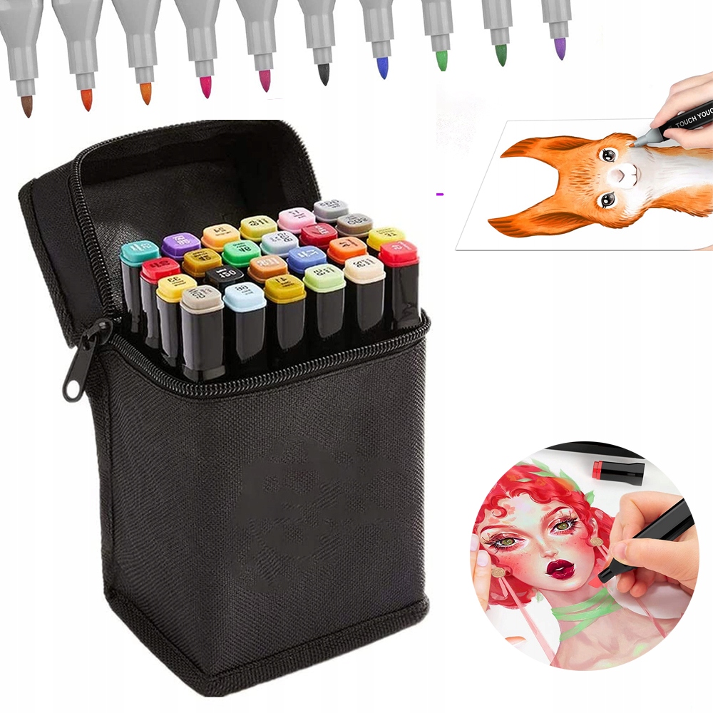 

Pisaki Flamastry Mazaki Markery Akrylowe Zestaw 24