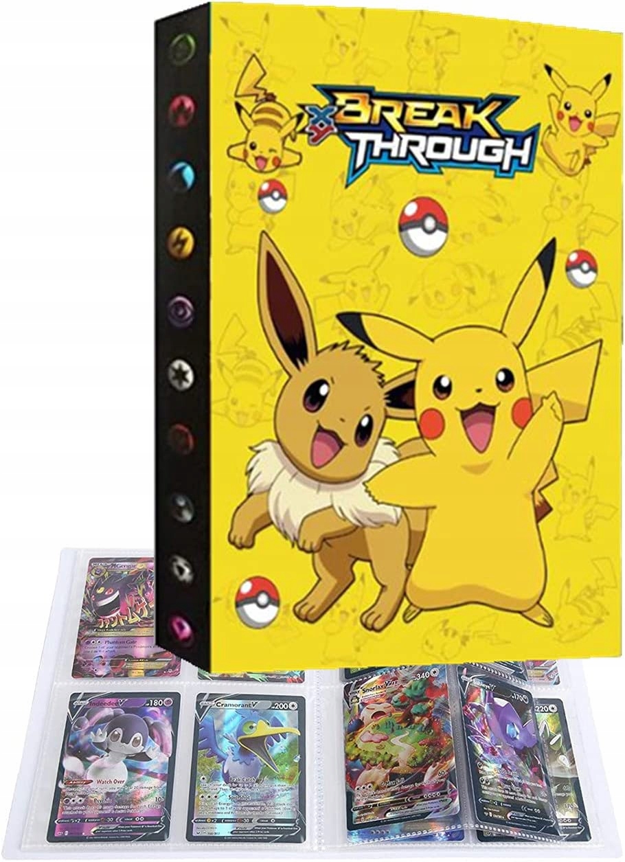 

Album Na Karty Pokemon 432 Szt 3D Duży XXL Klaser