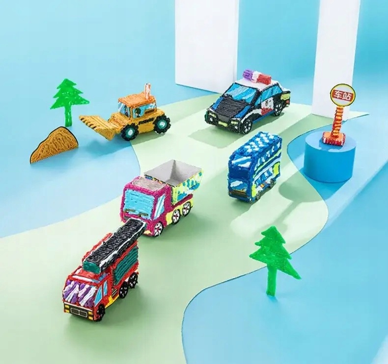 NAJNOWSZY DŁUGOPIS 3D PRO 2.0 BEZPRZEWODOWY + WKŁADY Rodzaj długopis 3D