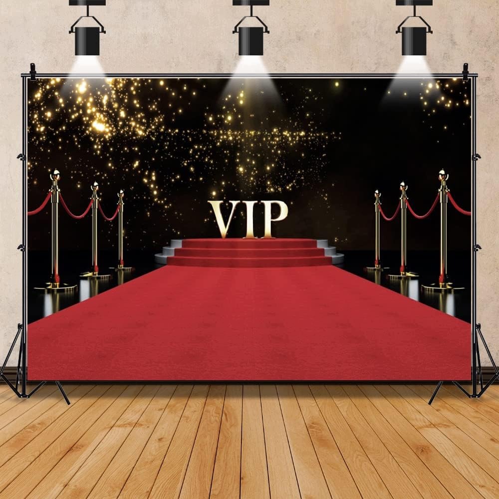 Fotografické pozadí Vinyl Vip Červený Koberec 450 x 300 cm 4,5 x 3 m