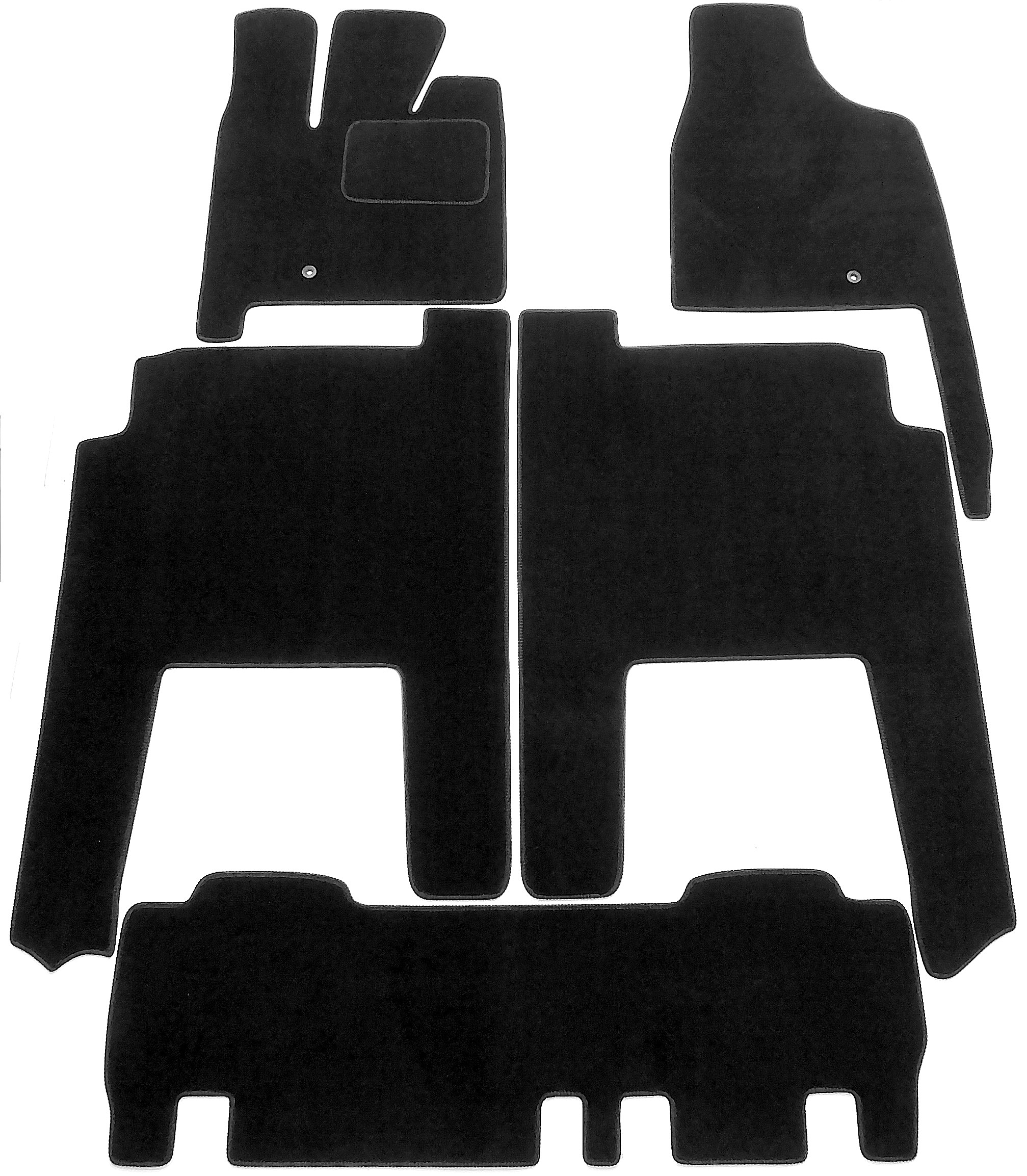 Килимки Набір 4 you велюрові 35000-PSZ 4 el.