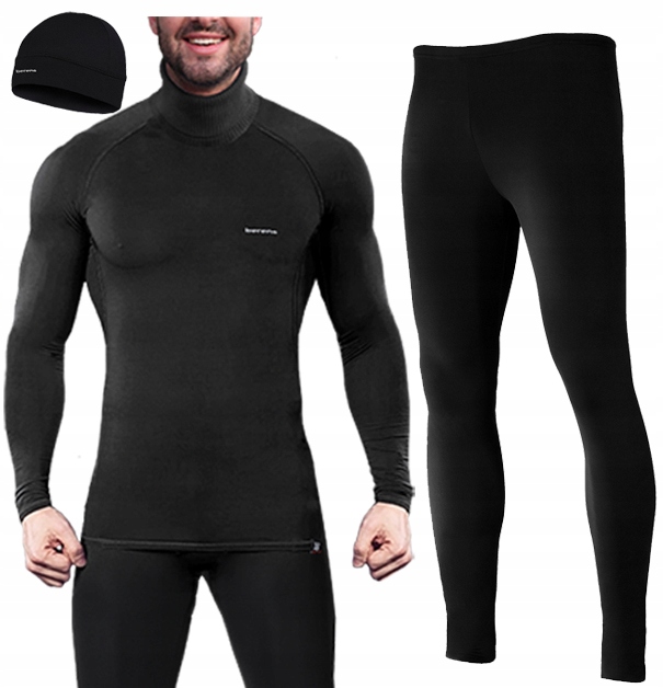 Bielizna Termoaktywna Męska Odzież Berens Komplet Zestaw Na Zimę L