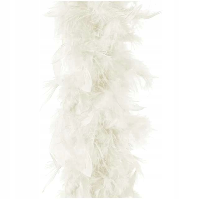 szal BOA z PIÓR czerwone halloween karnawał 190cm Marka PartyPal