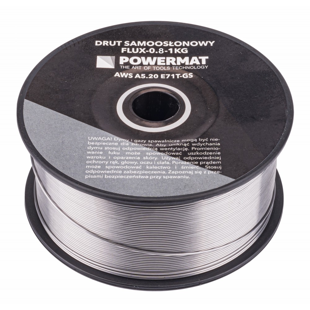 

Drut Spawalniczy Samoosłonowy Flux 0,8mm 1kg Fcaw