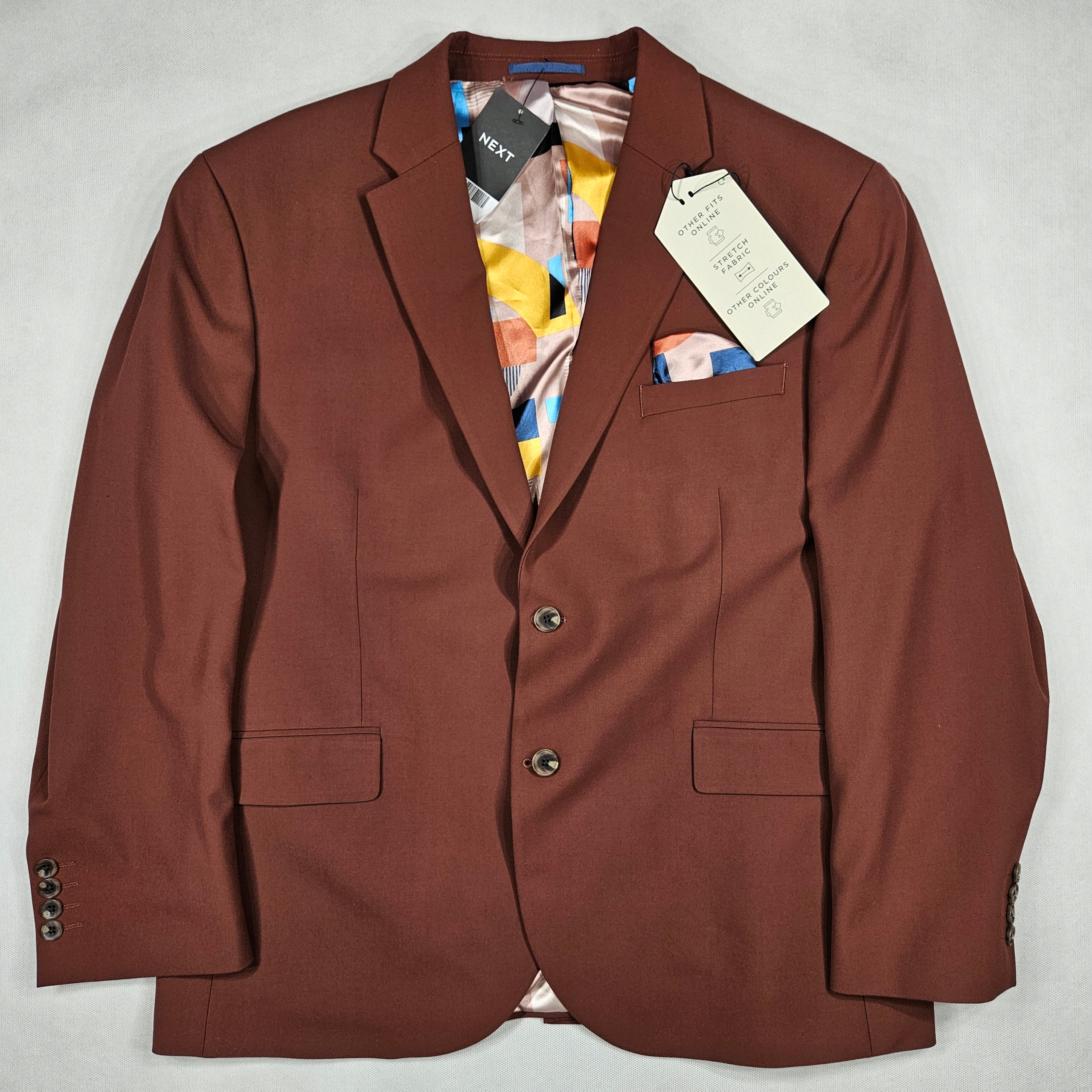 Next sako bordó ka/193 regular fit 44short eur54 (L)