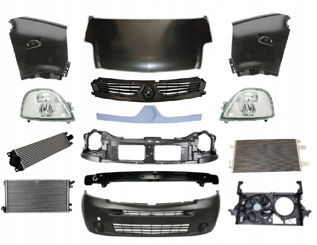 RENAULT MASTER III 3 2007-2010 KOMPLETNY PRZÓD PAS