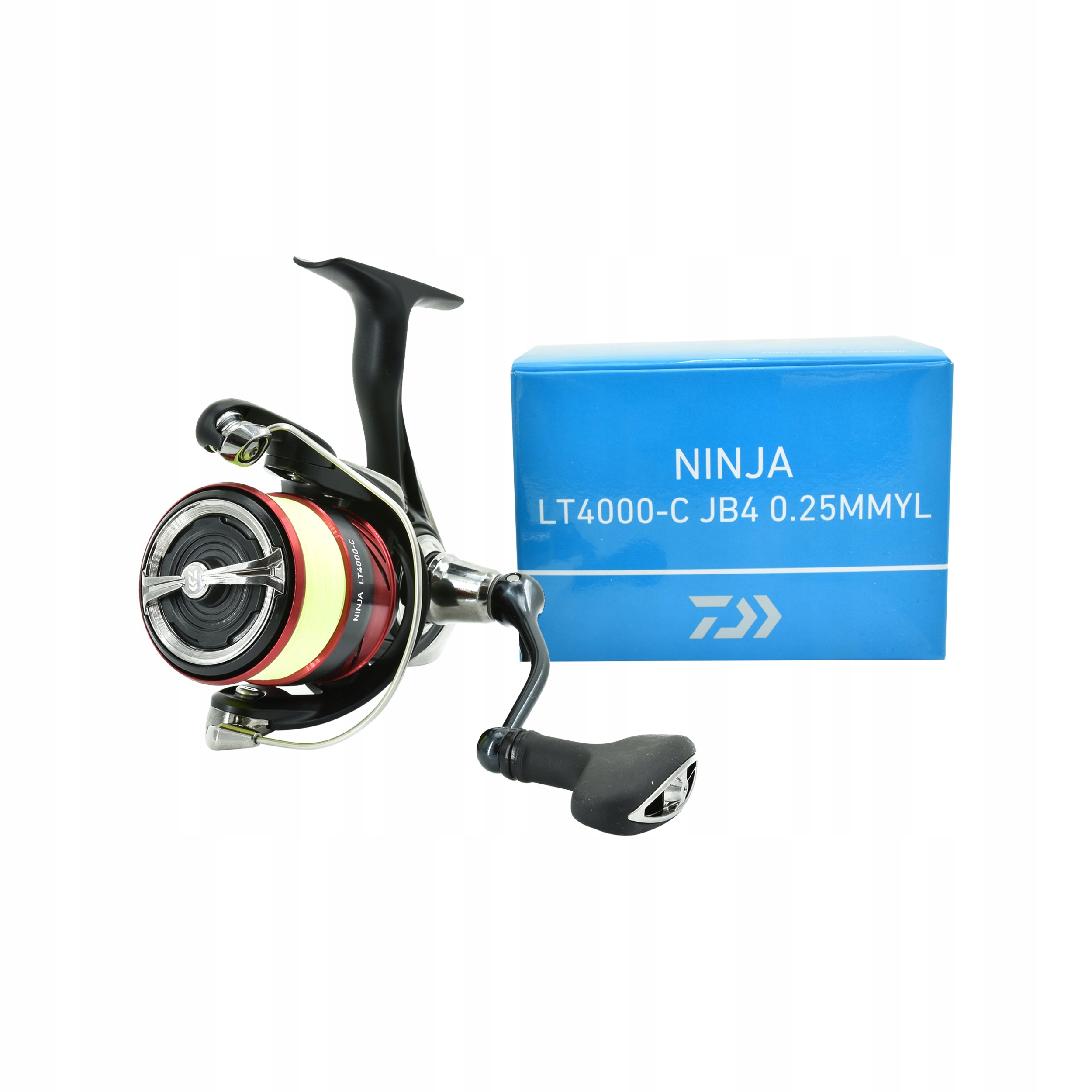 Kołowrotek spinningowy Daiwa Ninja LT4000-C 4BB/1RB JB4 plecionka 0.21mm