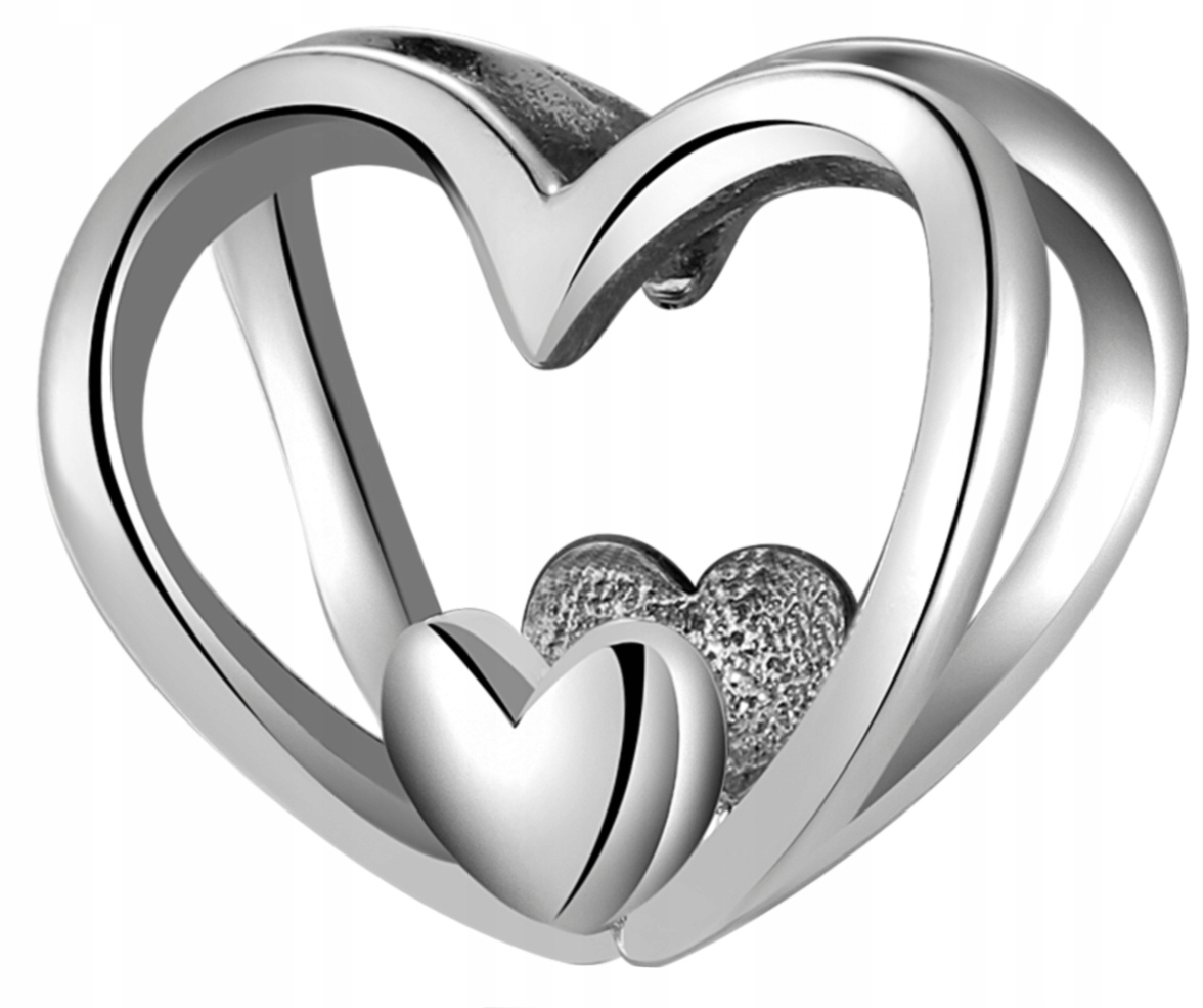 

Zawieszka Charms do Pandora Serce Srebro S925