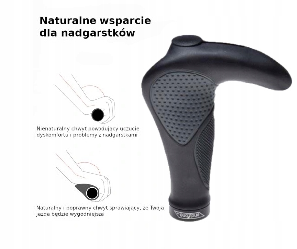 ROGI CHWYTY RĄCZKI KIEROWNICY ROWER VELO ENDZONE EAN (GTIN) 5905248701465