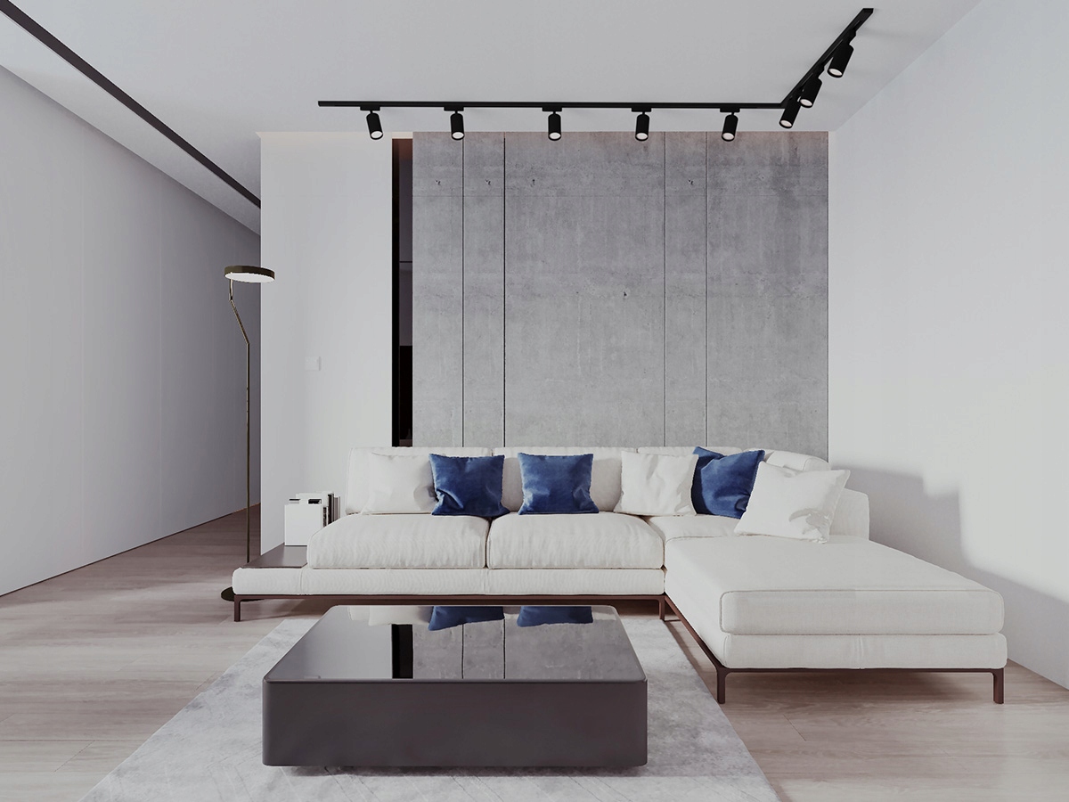 LAMPA DO SZYNOWA REFLEKTOR DO SZYNOPRZEWODÓW TUBA SPOT TRÓJFAZOWYCH GU10 Długość 0.22 m